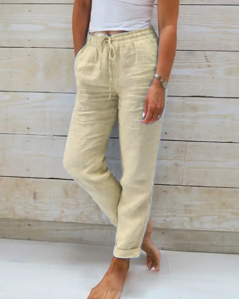 Abigail | Stretchy Lightweight Trousers