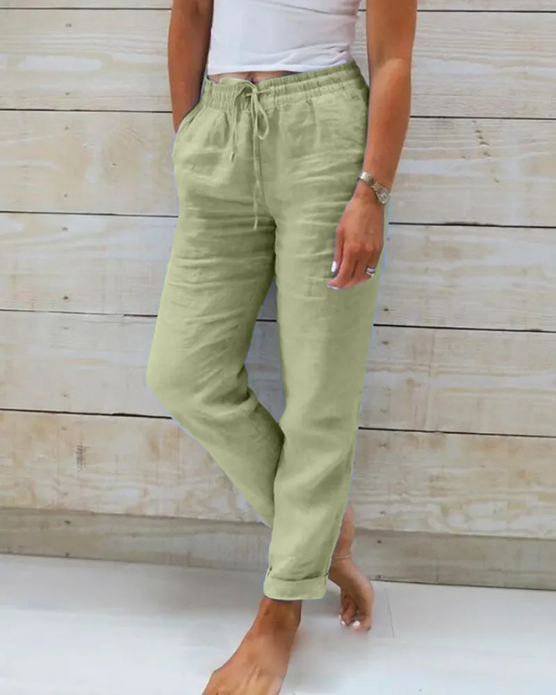 Abigail | Stretchy Lightweight Trousers