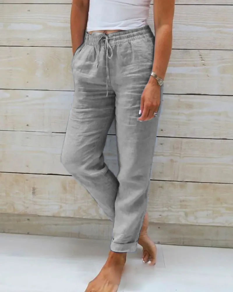 Abigail | Stretchy Lightweight Trousers