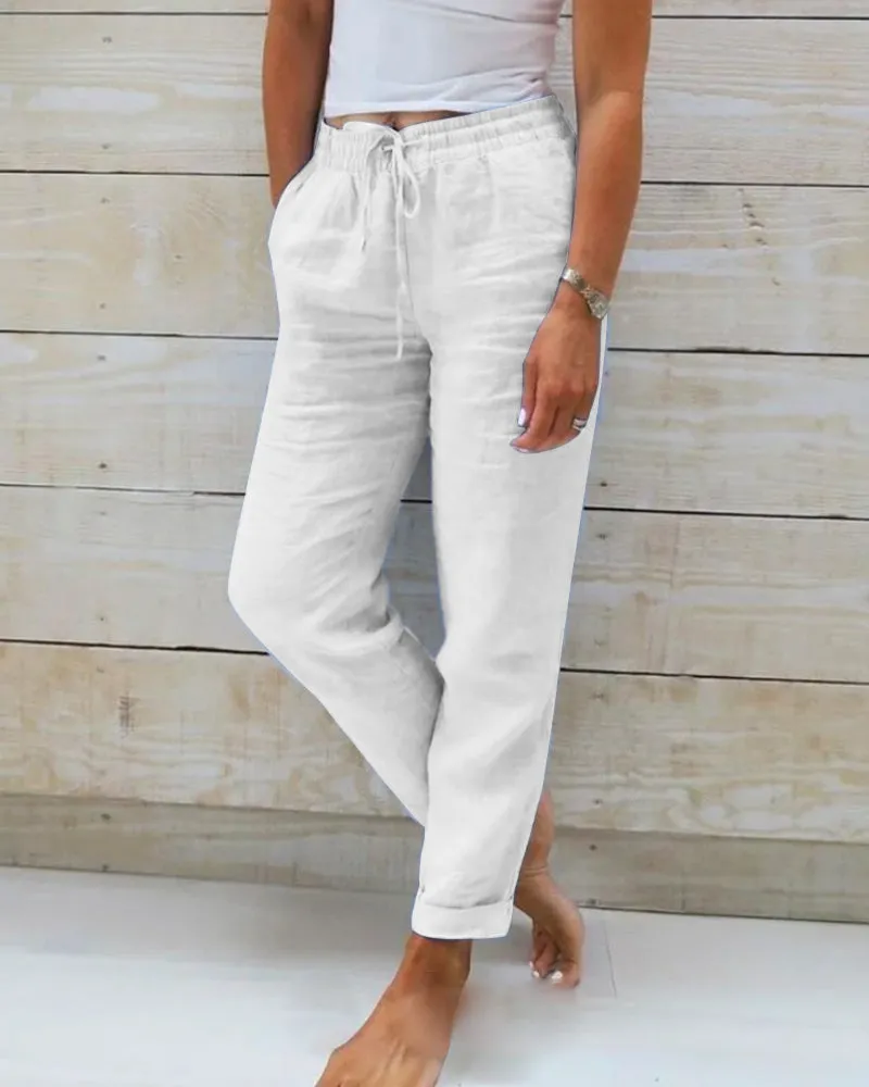 Abigail | Stretchy Lightweight Trousers