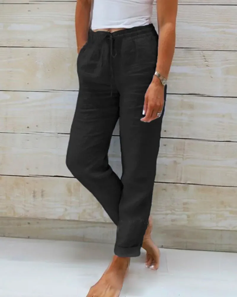 Abigail | Stretchy Lightweight Trousers