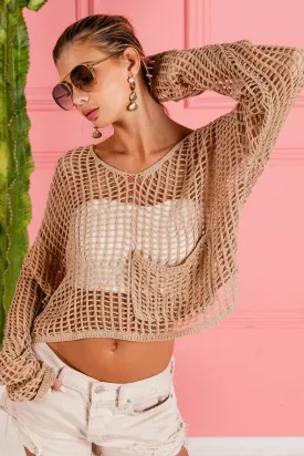 Beach Baby Mesh Top