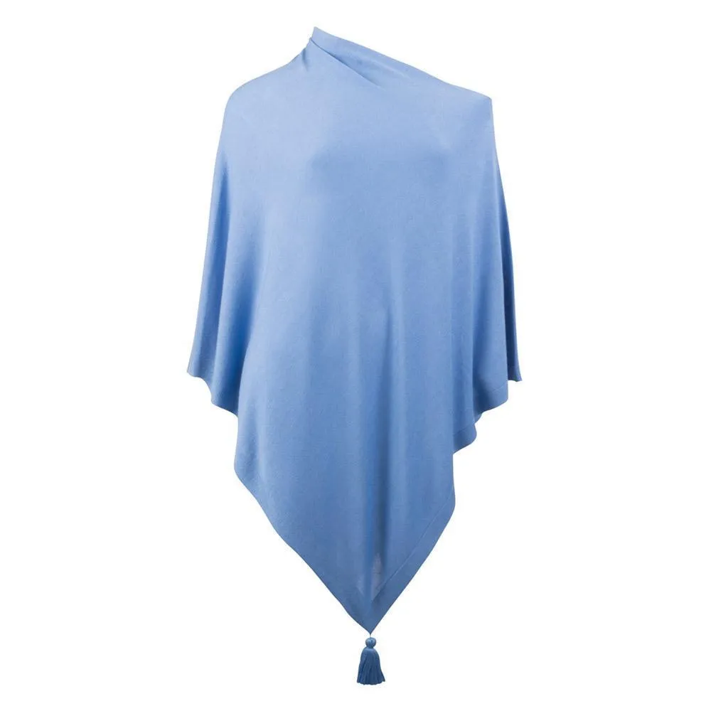 Lightweight Tassel Poncho