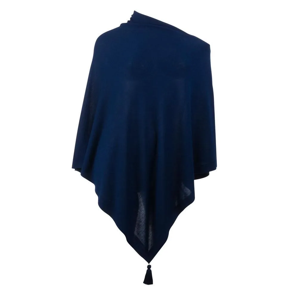 Lightweight Tassel Poncho