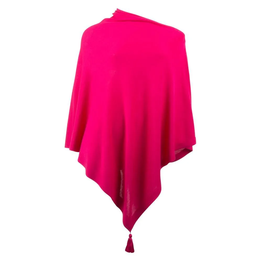 Lightweight Tassel Poncho