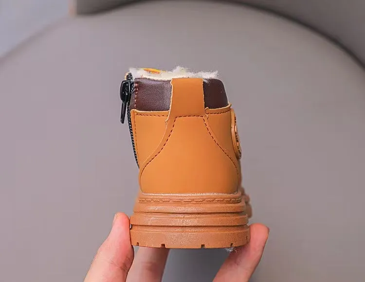 Mike Basic Ankle Plush Martin Boots
