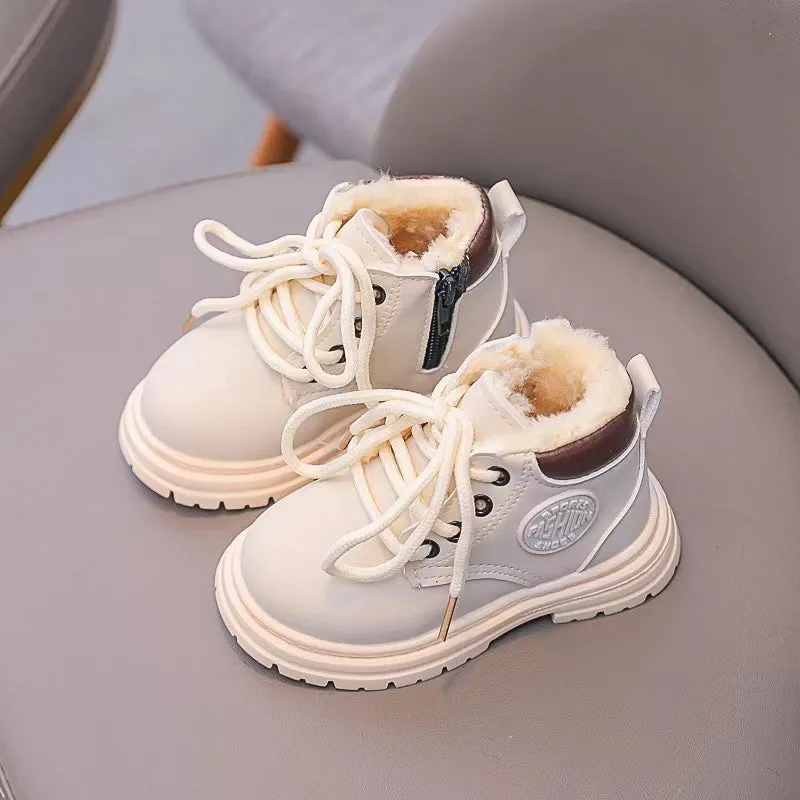 Mike Basic Ankle Plush Martin Boots