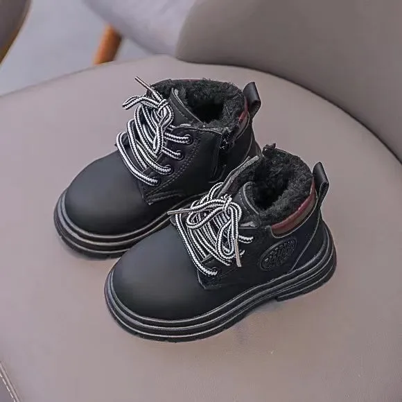 Mike Basic Ankle Plush Martin Boots