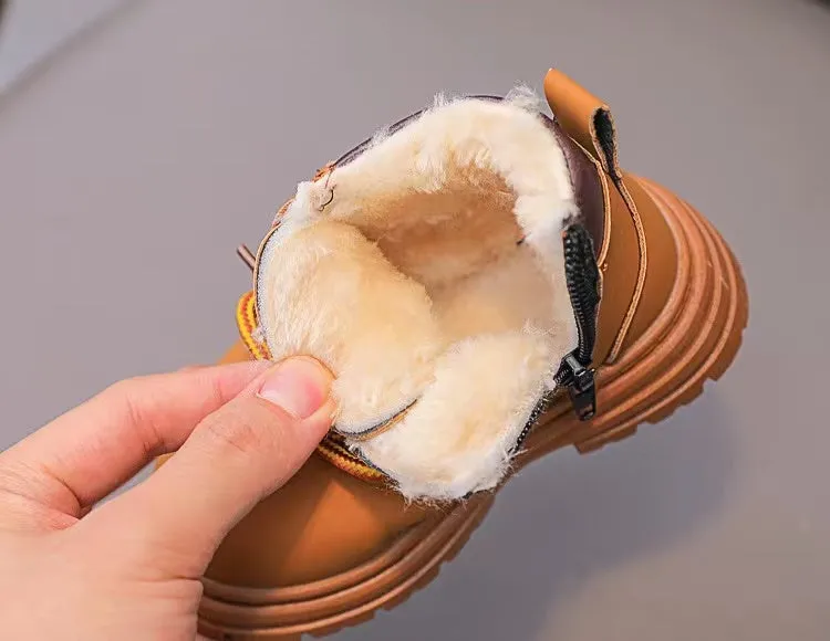 Mike Basic Ankle Plush Martin Boots