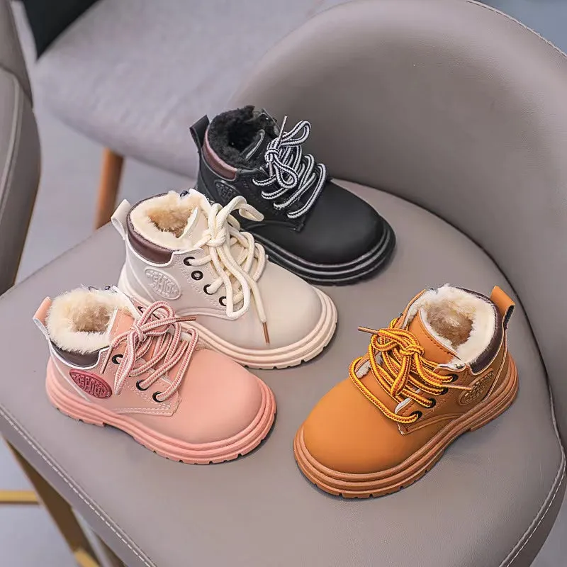 Mike Basic Ankle Plush Martin Boots
