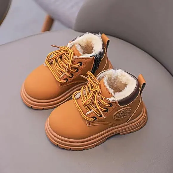 Mike Basic Ankle Plush Martin Boots