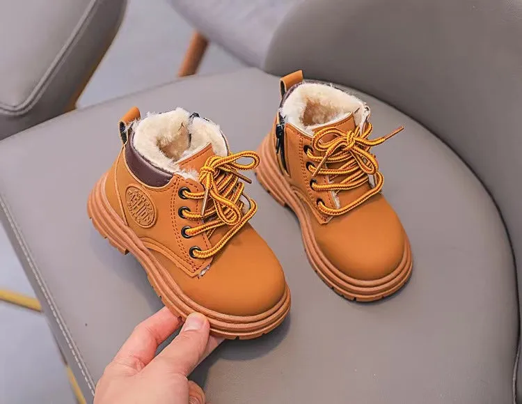 Mike Basic Ankle Plush Martin Boots