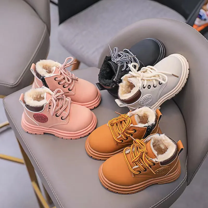Mike Basic Ankle Plush Martin Boots