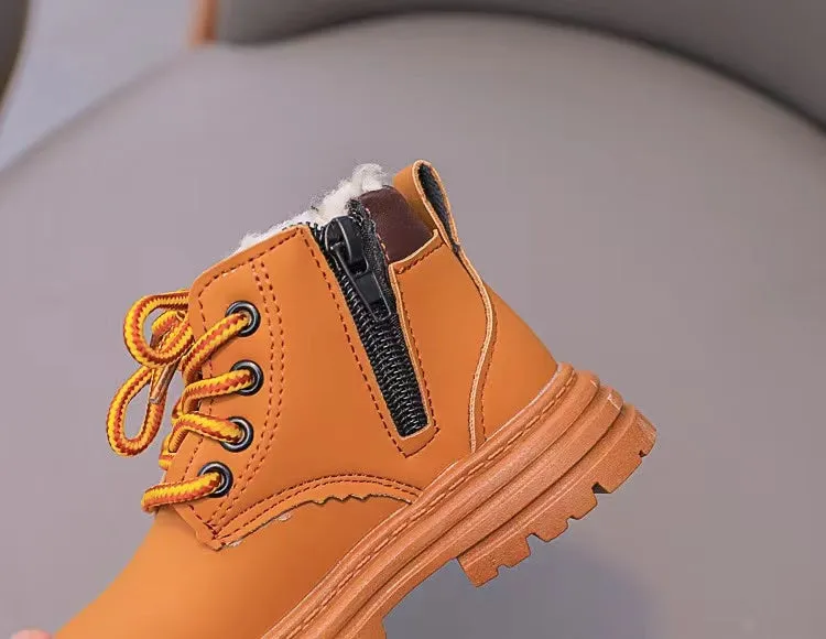 Mike Basic Ankle Plush Martin Boots