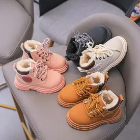 Mike Basic Ankle Plush Martin Boots