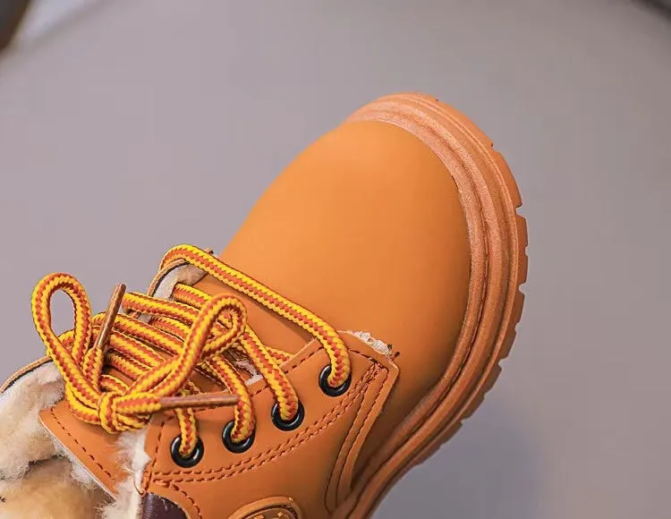 Mike Basic Ankle Plush Martin Boots