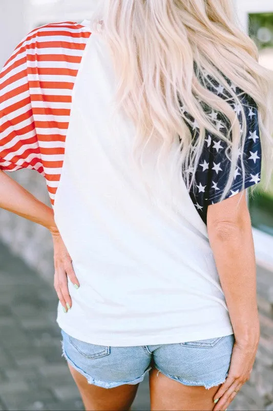 "Made In America" Flag Tee