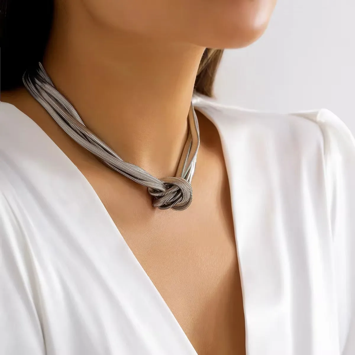 Snake Chain Creatively Clavicle Necklace