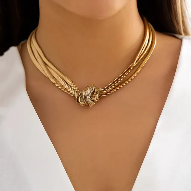 Snake Chain Creatively Clavicle Necklace
