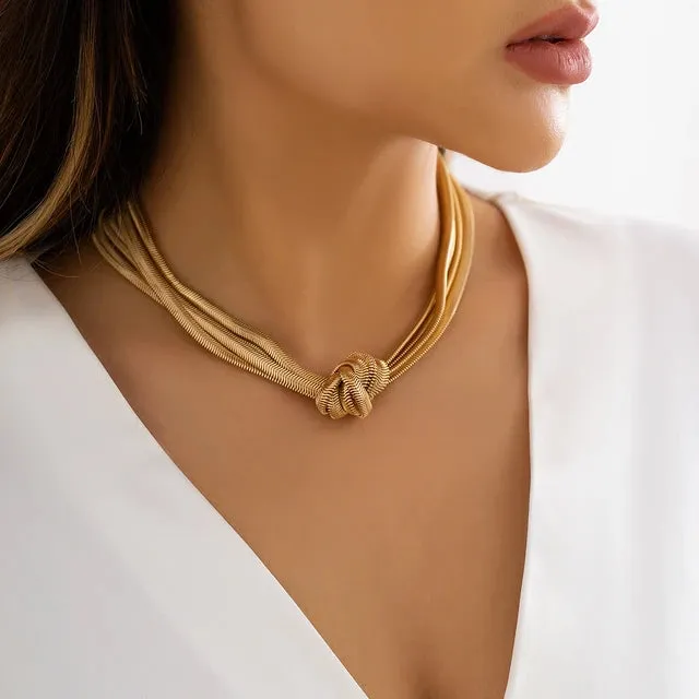 Snake Chain Creatively Clavicle Necklace