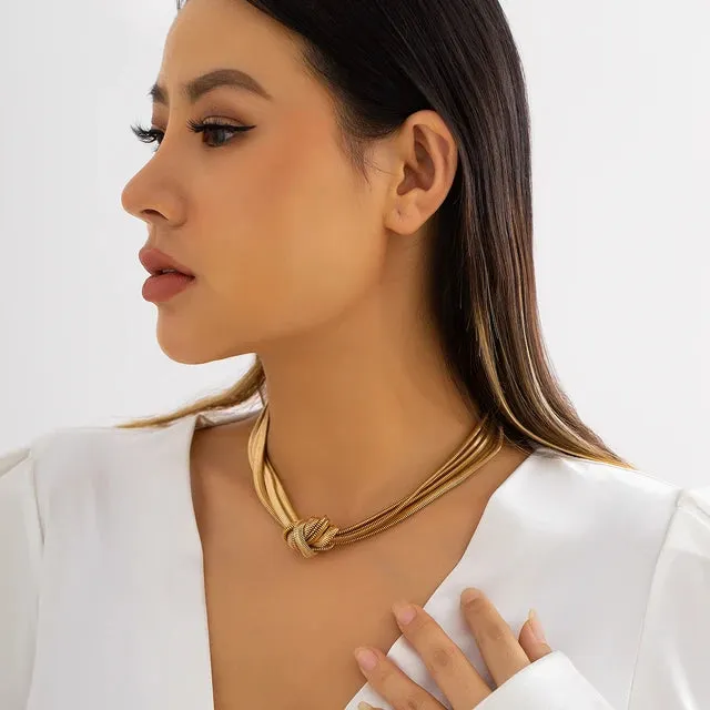 Snake Chain Creatively Clavicle Necklace