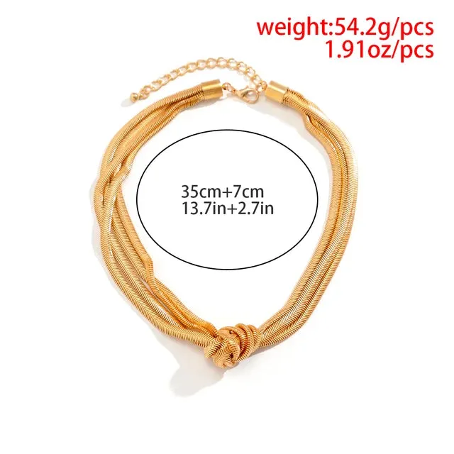 Snake Chain Creatively Clavicle Necklace