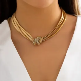 Snake Chain Creatively Clavicle Necklace