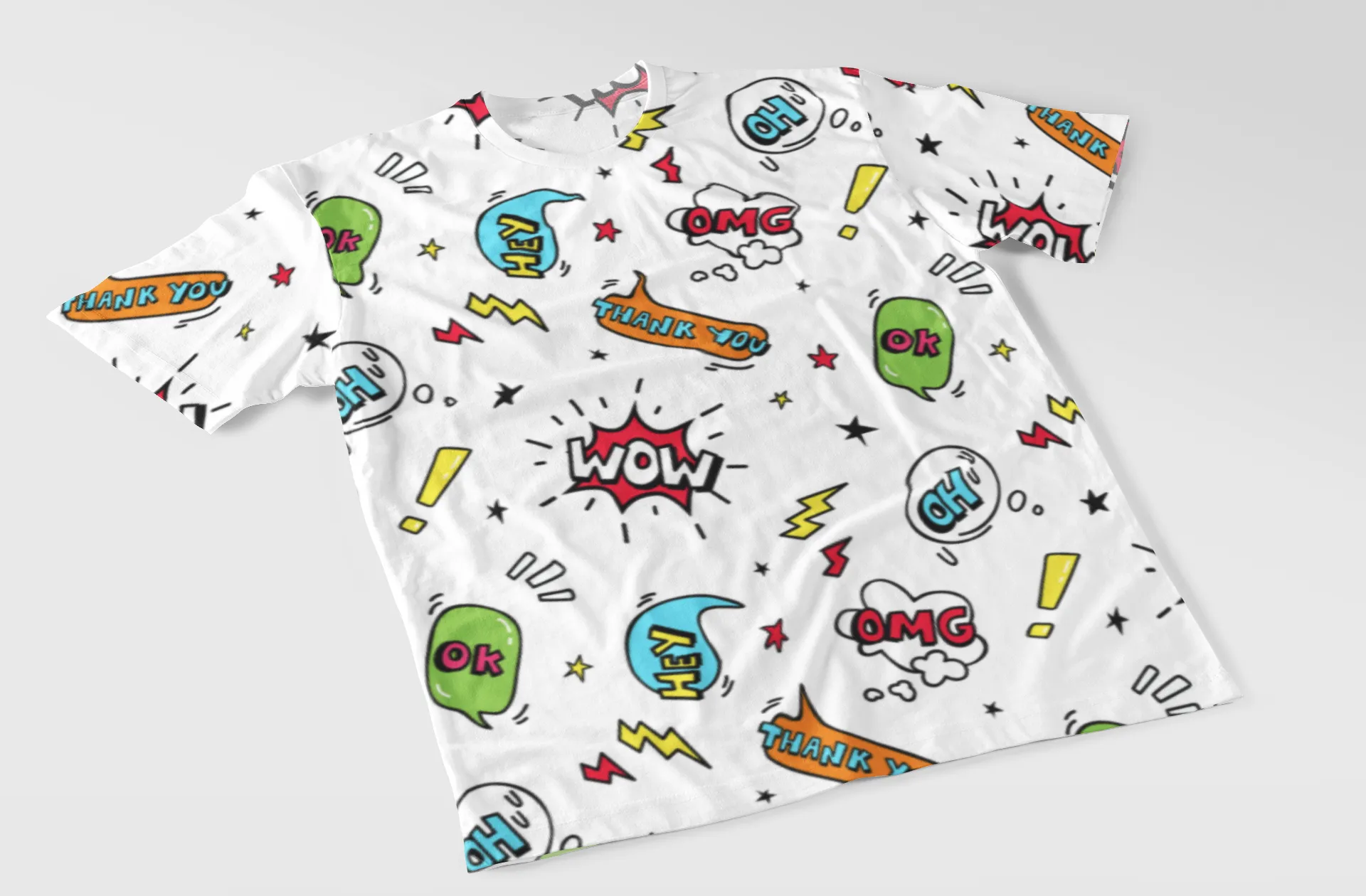 Urban Pop Art Women's All-Over Printed Tee